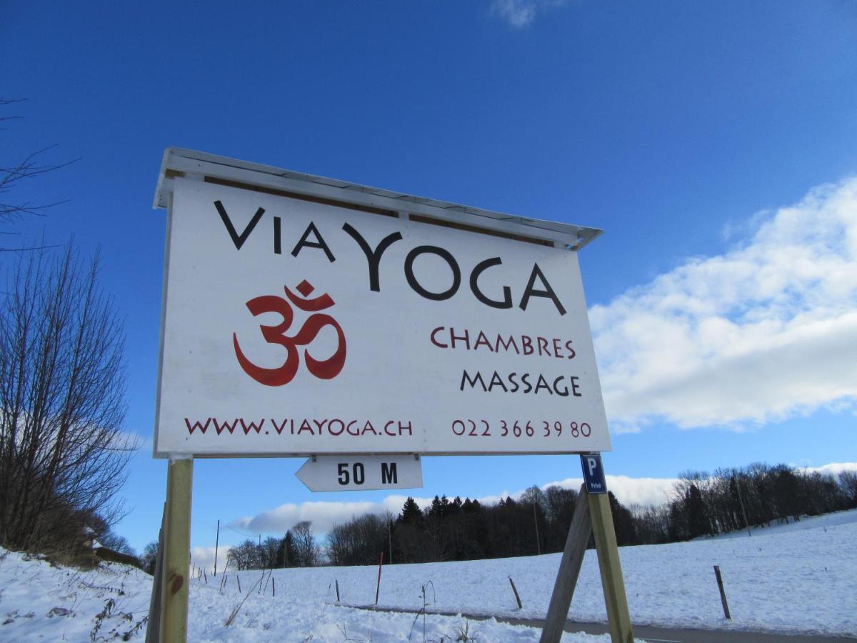Centre Viayoga Hotel Saint-Cergue Exterior foto